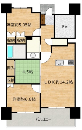 【間取り】の画像