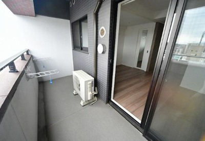 【バルコニー】 | 仲介手数料０円！HPには初期費用掲載！「プライスホーム」で検索！エンクレスト博多 THE TIME