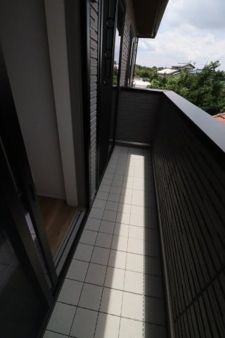 ルミナスⅡのバルコニー