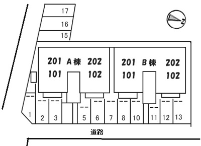 【区画図】 | ディアスＥＡＳＴ・