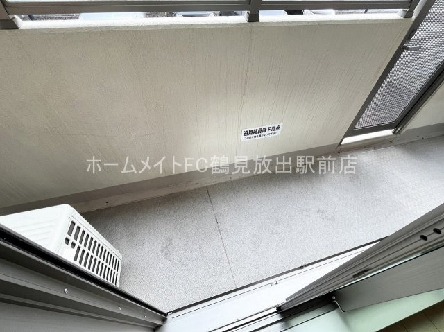 東大阪市川俣３丁目の賃貸マンションのバルコニー