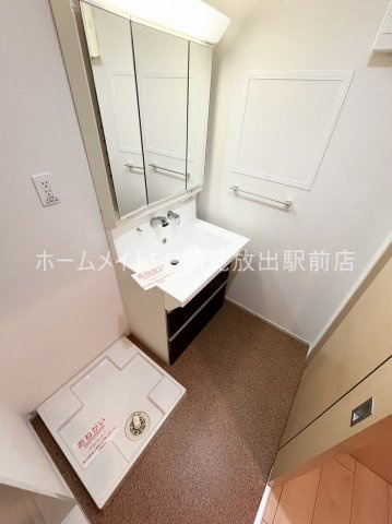 東大阪市川俣３丁目の賃貸マンションの洗面所