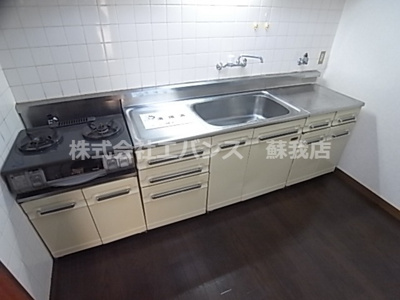 【キッチン】 | 寺町技研ビル | コンパクトなキッチンで掃除もラクラク