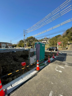 【前面道路含む現地写真】 | 6月の完成予定に向けて建築中です！！