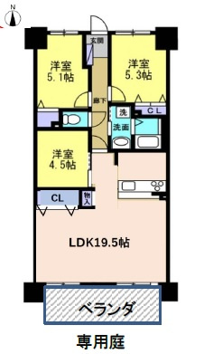 【間取り】の画像