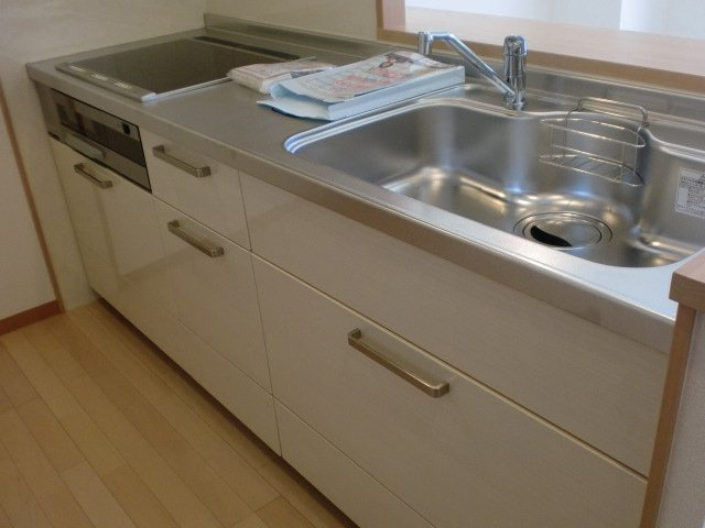 大阪市城東区鴫野西５丁目の賃貸マンションのキッチン