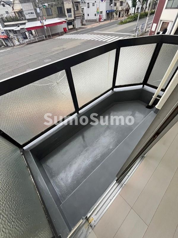 ときわ上筒井レクランのバルコニー