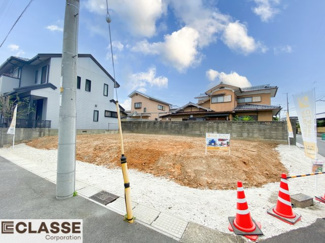 【前面道路含む現地写真】 | 宇治市宇治野神　売土地　建築条件付き