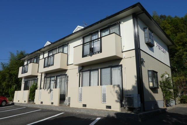 コーポパサディナの外観|塗装済み