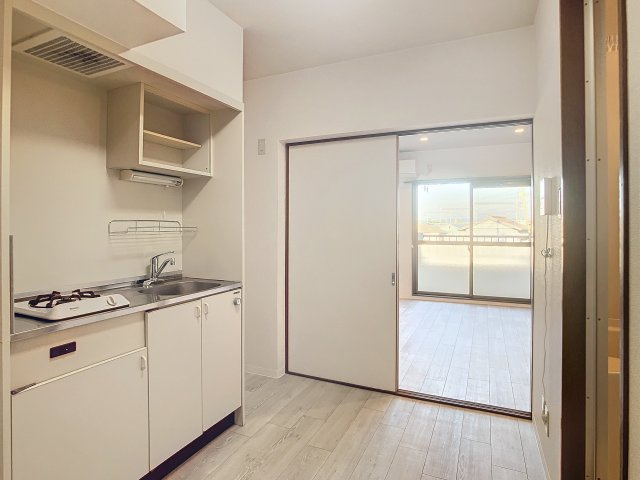 フラット・サンパティークのキッチン|使いやすいキッチンです