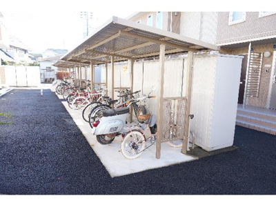 【その他共用部分】 | メゾン医大前桜　Ｄ | 駐輪場