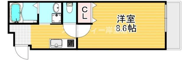 フジパレス中加賀屋Ⅲ番館の間取り