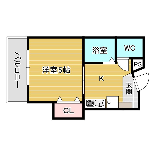ファミーユ垂水の間取り