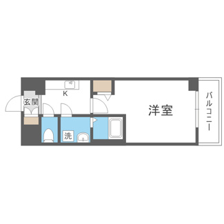 【間取り】 | エスリードザ・カレント大阪