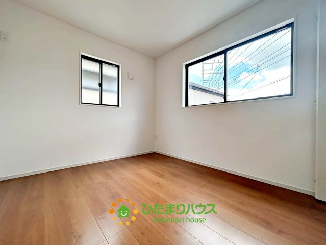 白岡市白岡11期　新築一戸建て　05　エルデの子供部屋|4.8帖の子供部屋です！