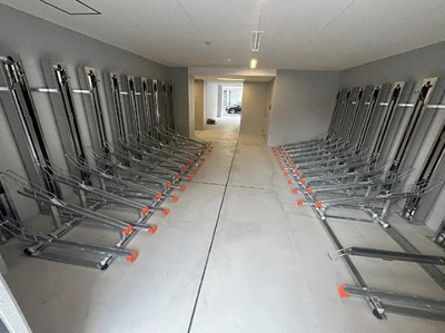 【その他共用部分】 | エスリードザ・カレント大阪 | 駐輪場です