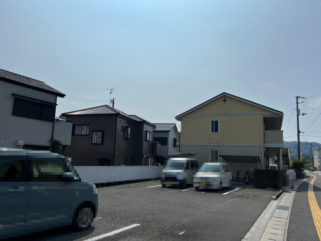 パンシオーネの駐車場