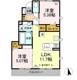 【間取り】 | マリキータ・ロハ