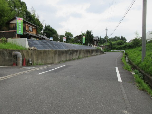 草津市岡本町　売土地の外観