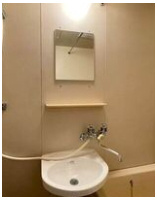 コスモハイツ伊藤の洗面所