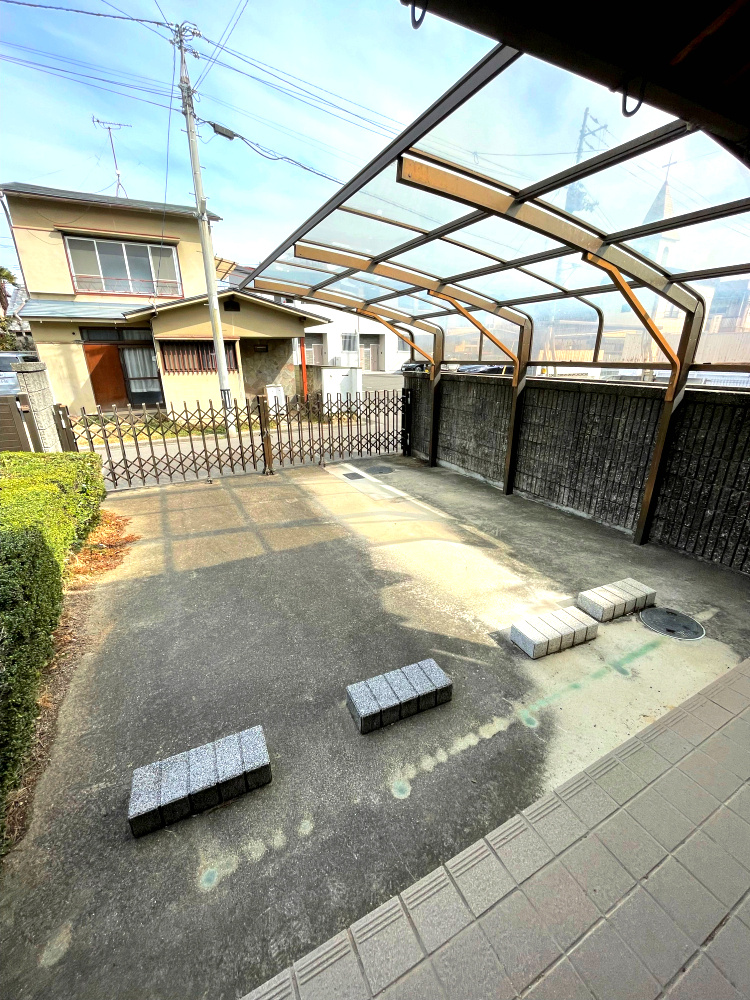 上福岡町　戸建の駐車場