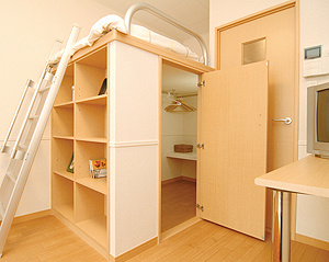 レオパレスR&Tの寝室