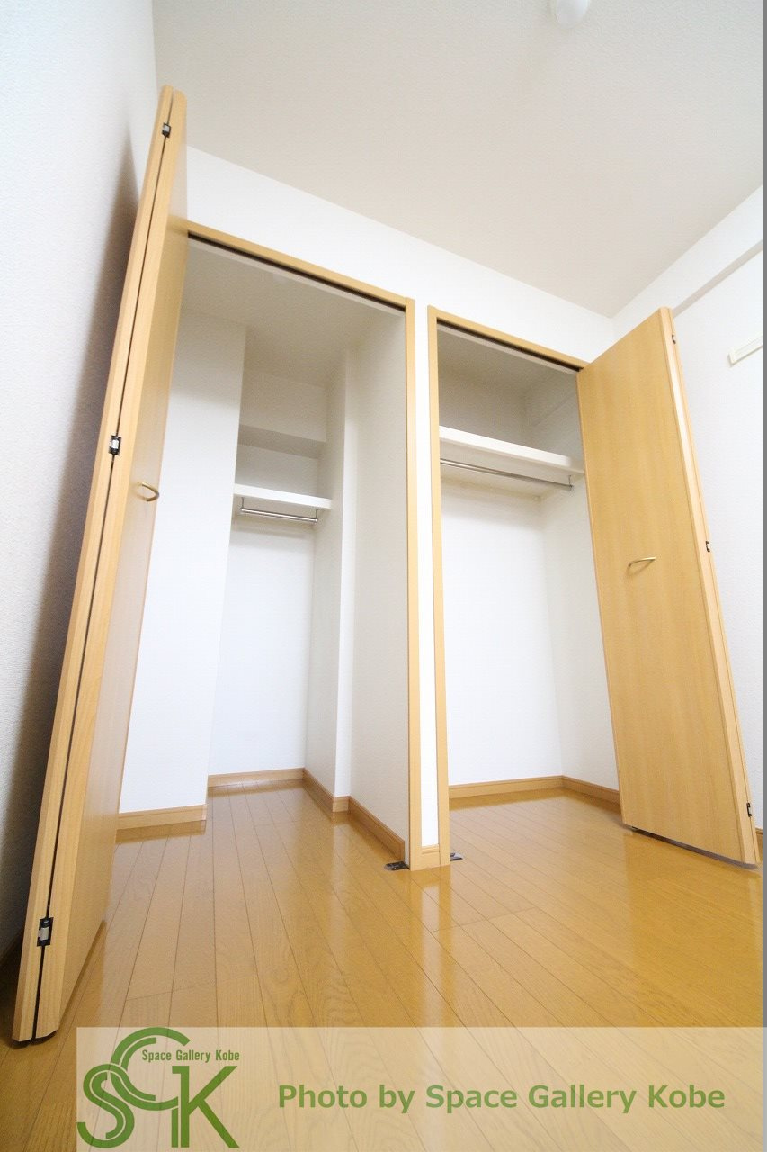 ポラリス弐番館の収納|※同物件の別のお部屋の写真です※