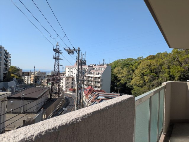 サニーハウス六甲台の展望|バルコニーからの景色です