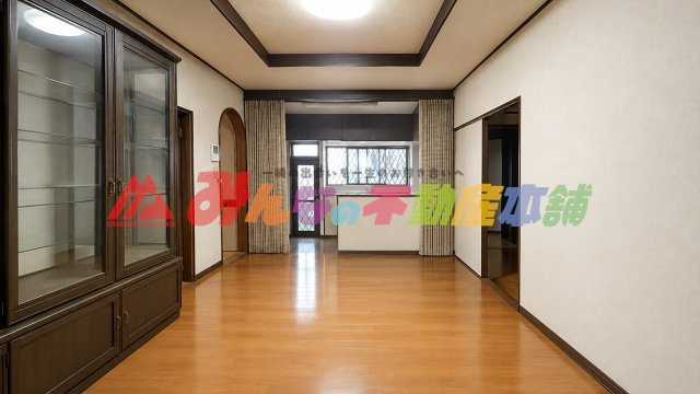 国分町中古住宅の居間・リビング