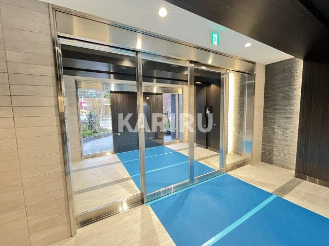 ミラージュパレス都島本通のエントランス