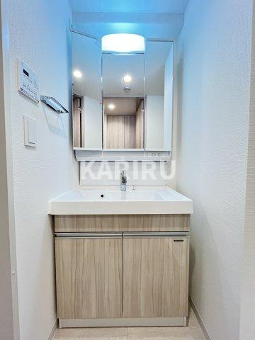 ミラージュパレス都島本通の洗面所