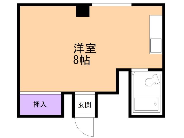 蘭東コーポの間取り