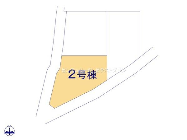 富岡七日市第11 2号棟の区画図|区画図