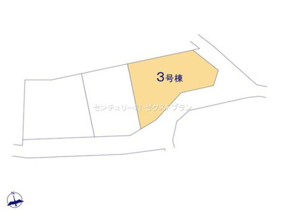 【区画図】 | 桐生第7広沢町 3号棟 | 区画図