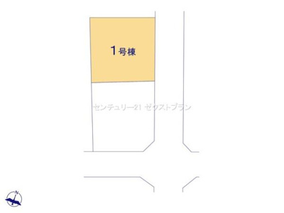 【区画図】 | 第5高崎江木 1号棟 | 区画図