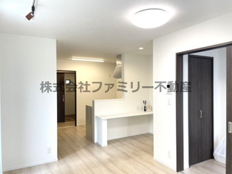 【居間・リビング】 | トラビス水戸新原 | リビングです