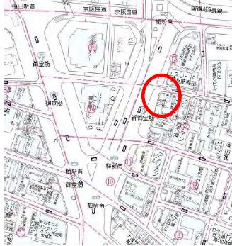 重光ビルの地図