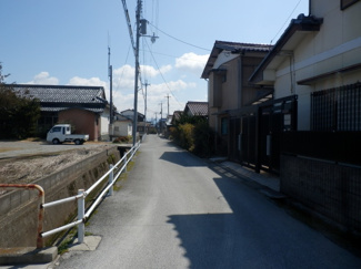 【前面道路含む現地写真】 | 城西小学校区の住宅用地