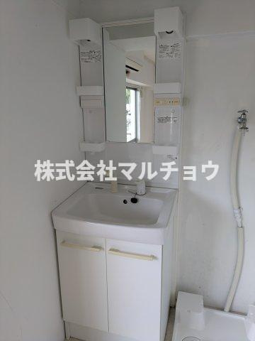 ヴィラナリー田辺　2の洗面所|使いやすい洗面所です