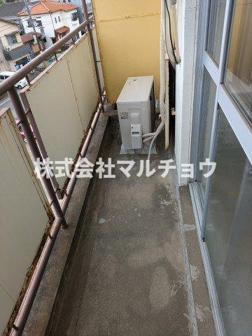 ヴィラナリー田辺　2のバルコニー|陽当たり良好なバルコニーです