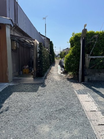 豊橋市岩屋町・土地の外観