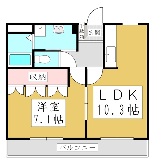 【間取り】 | Prologue Asahi