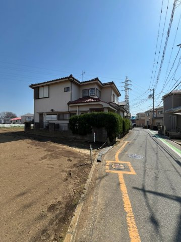 和光市下新倉3丁目　建築条件なし売地の前面道路含む現地写真|前面道路含む現地写真です
