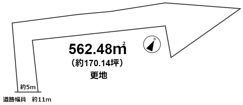 岩倉長谷町 土地の土地図