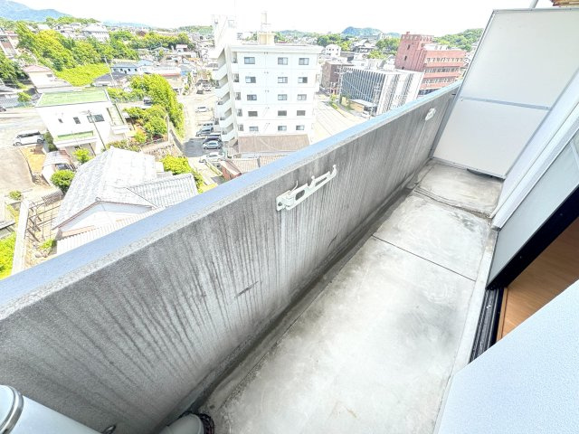 イッツビルのバルコニー