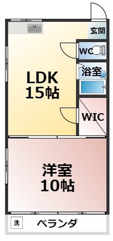 たつみレジデンスの間取り