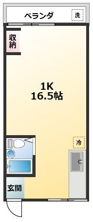 たつみレジデンスの間取り