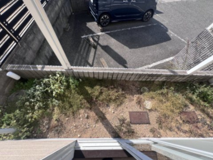 ル・シェール竜が岡のバルコニー