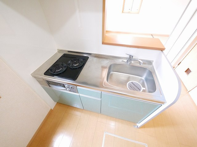 ルーナ西大寺のキッチン|キッチンでお料理をお楽しみください