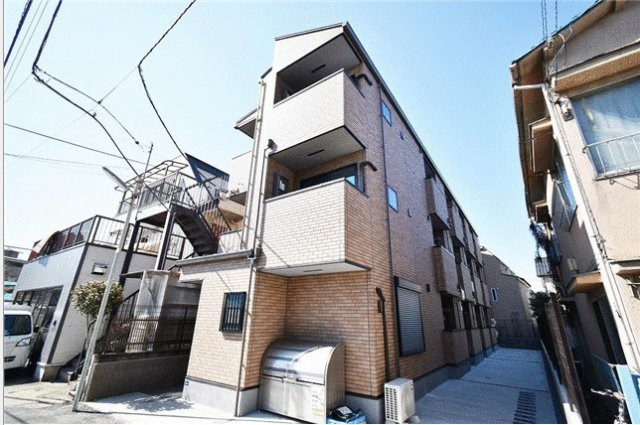 板橋区大谷口１丁目のアパートの外観|落ち着いた雰囲気の外観です